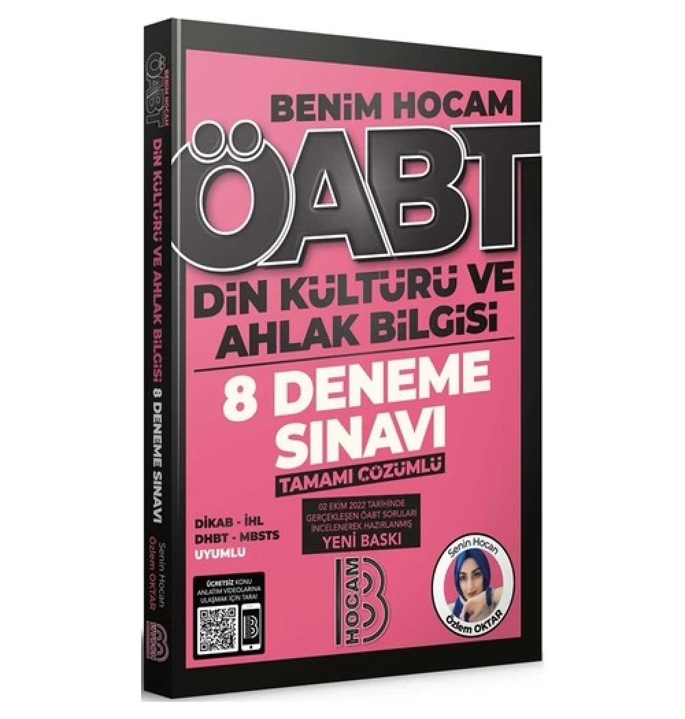 Öabt Din Kültürü Ahlak Bilgisi 8 Deneme  Benim Hocam