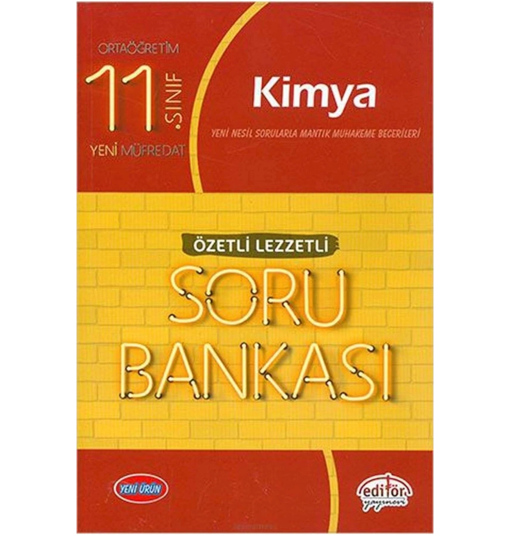 Editör 11.Sınıf Kimya Soru Bankası