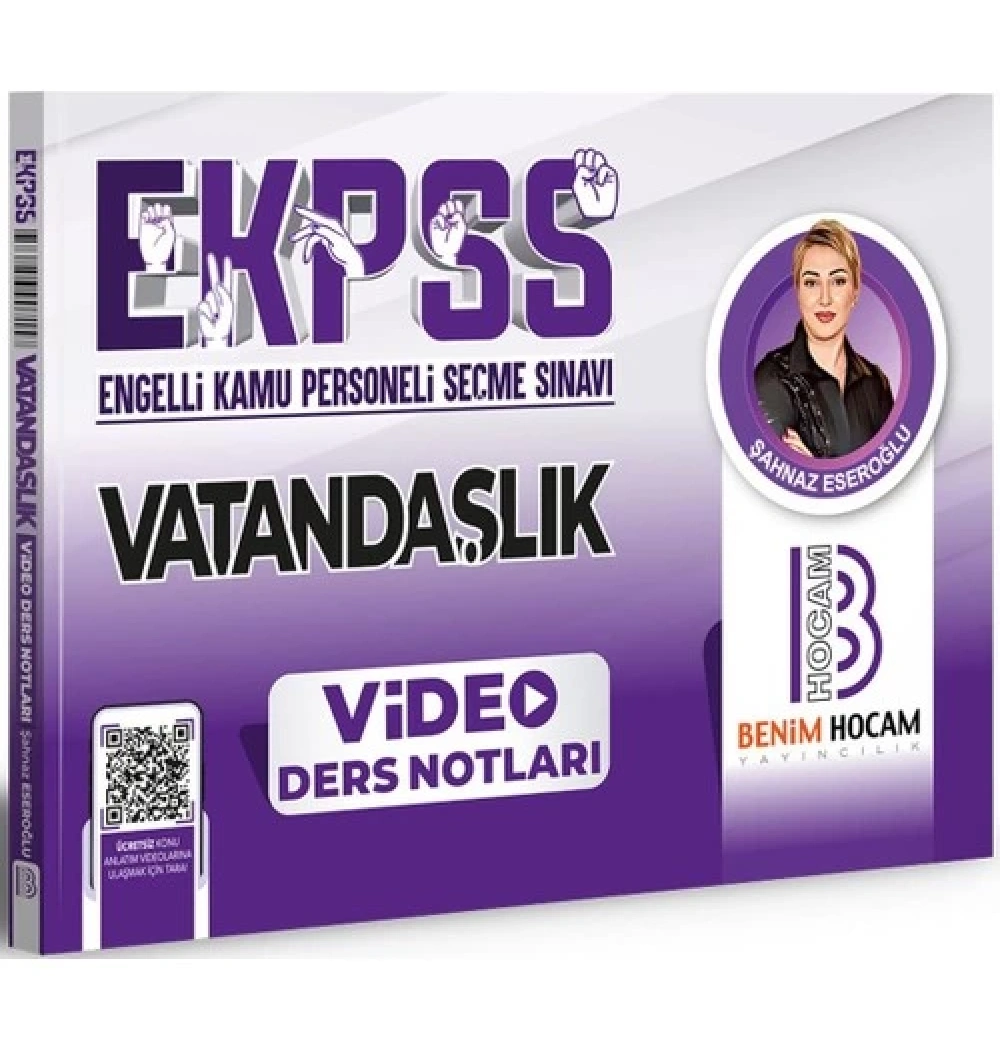 Ekpss 2024 Vatandaşlık Video Ders Notları  Benim Hocam