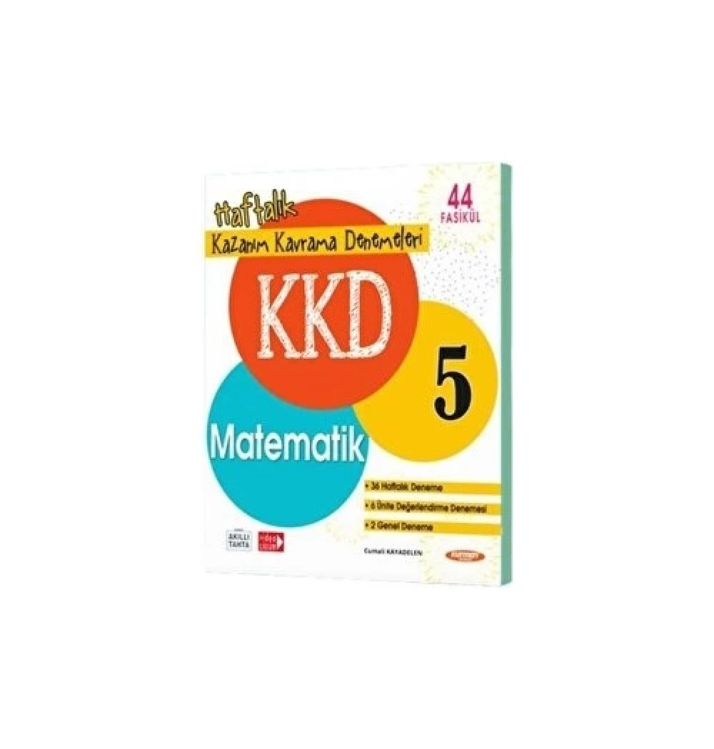 Kurmay 5.Sınıf Matematik Haftalık Kazanım Kavrama Denemeleri 44 Fasikül