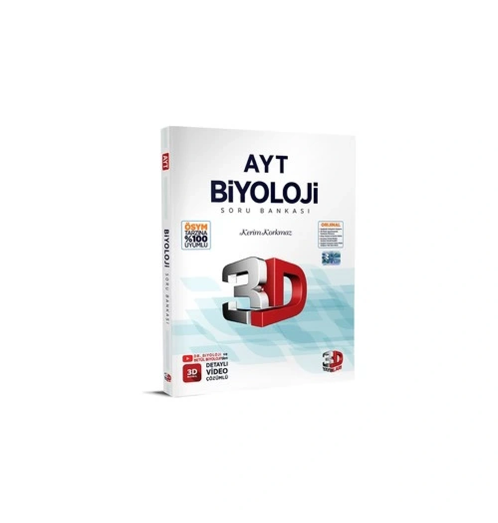 3D Ayt Biyoloji Soru Bankası