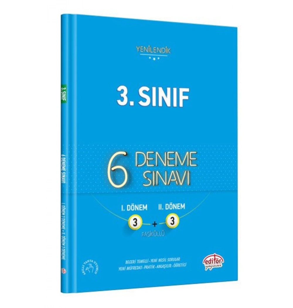 Editör 3.Sınıf 6 Deneme Sınavı