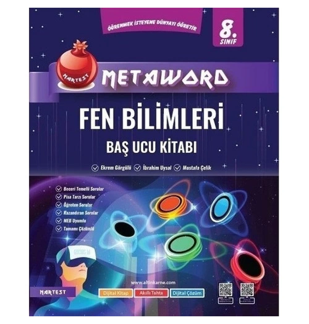 Nartest 8.Sınıf Metaword Fen Bilimleri Başucu Kitabı