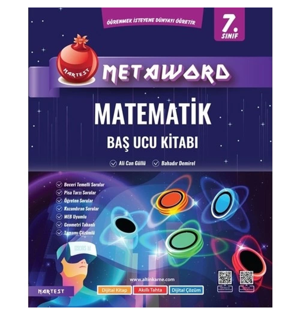 Nartest 7.Sınıf Metaword Matematik Başucu Kitabı