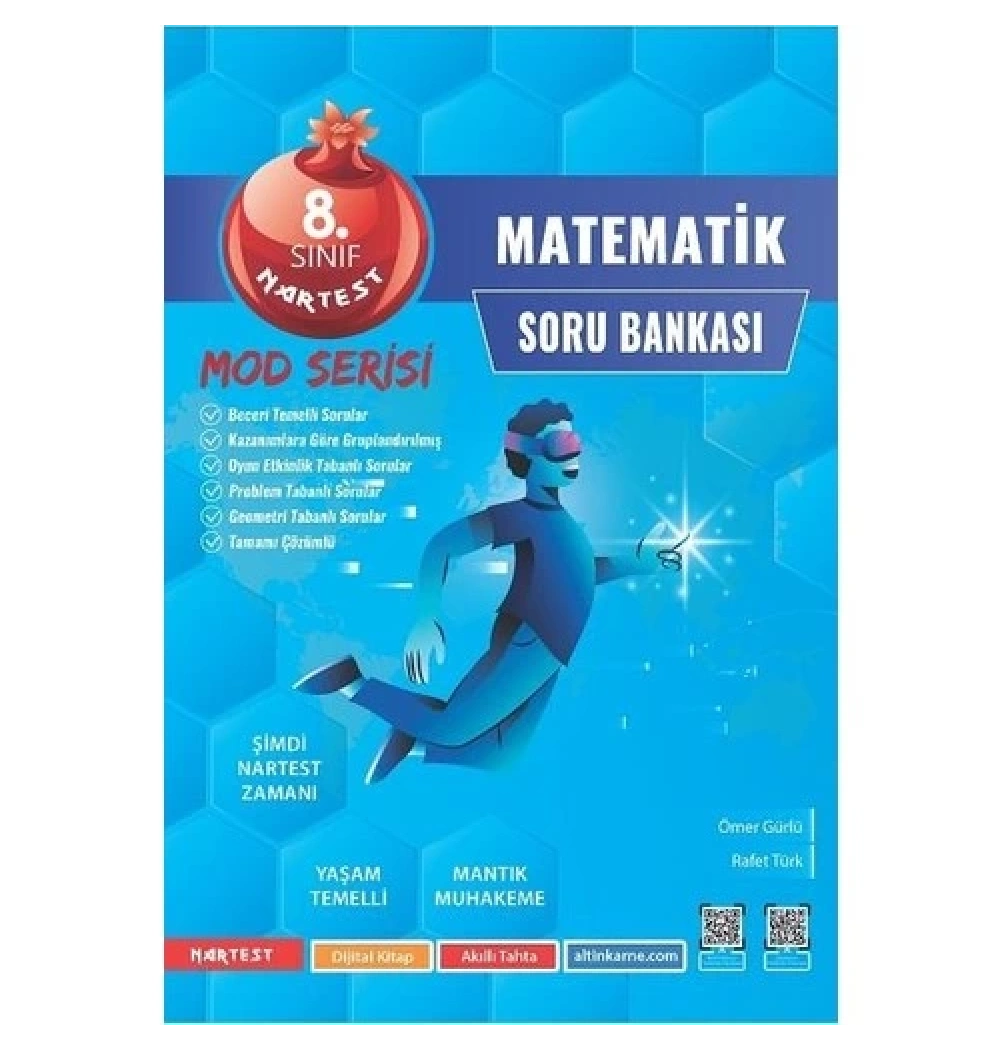 Nartest 8Sınıf Matematik Soru Bankası Mod Serisi