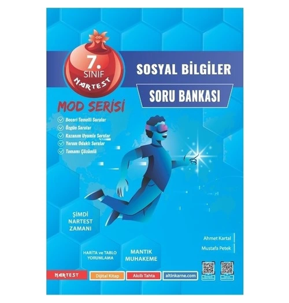 Nartest 7.Sınıf Sosyal Bilgiler Soru Bankası Mod Serisi