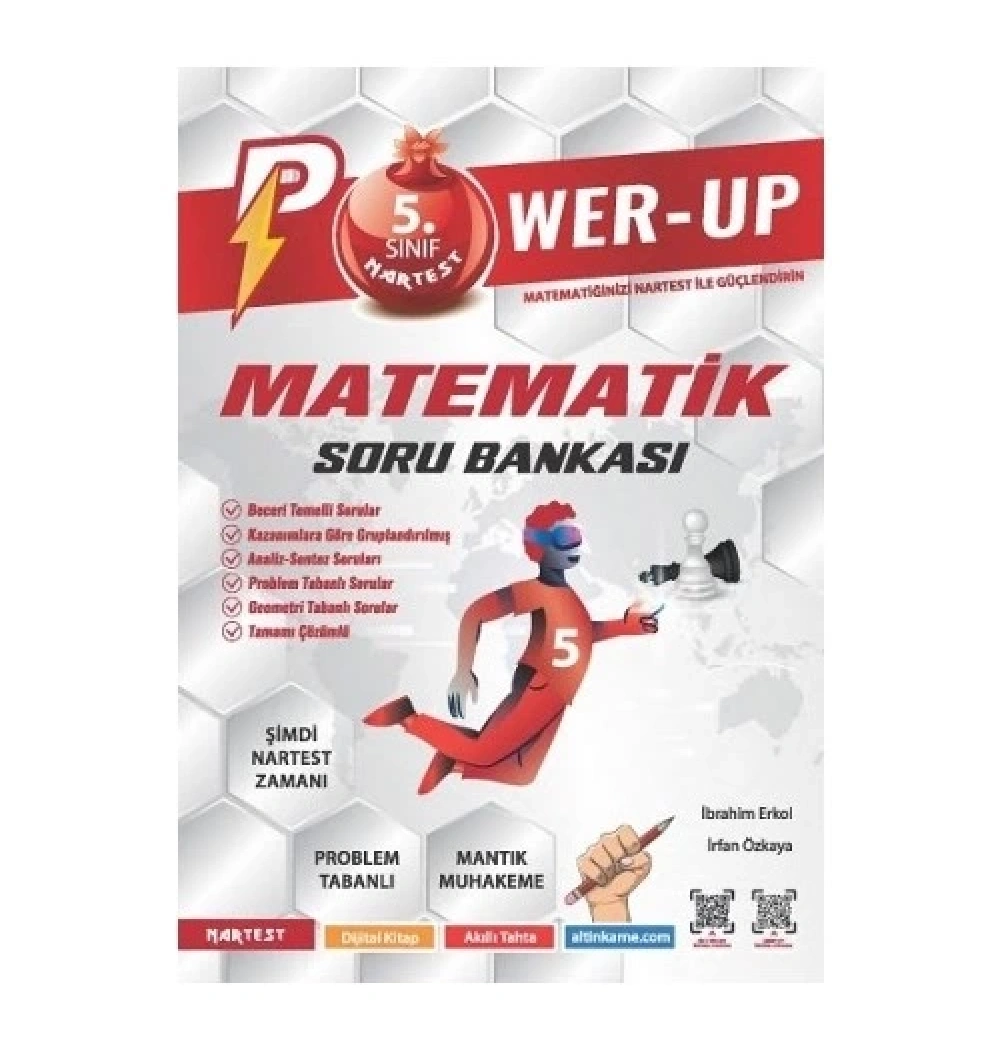 Nartest 5.Sınıf Power Up Matematik Soru Bankası