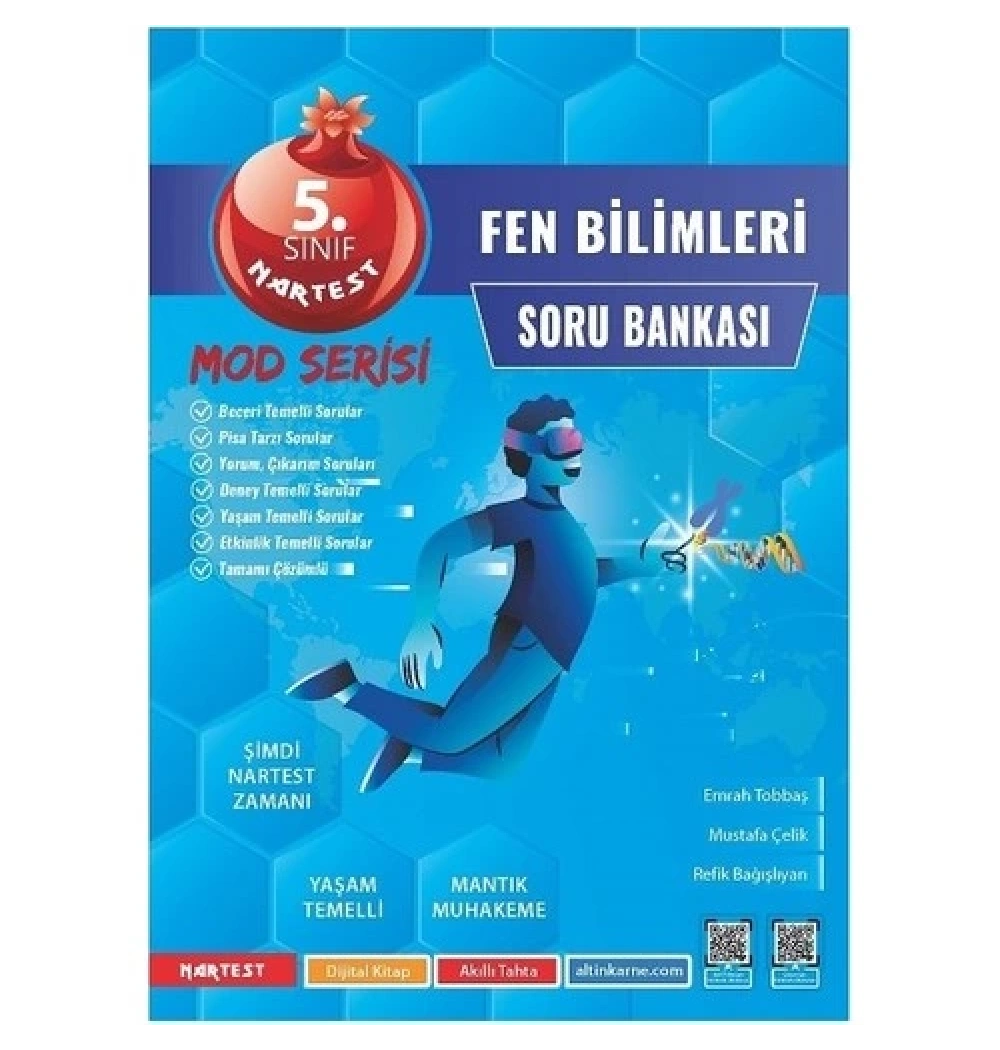 Nartest 5.Sınıf Fen Bilimleri Soru Bankası Mod Serisi