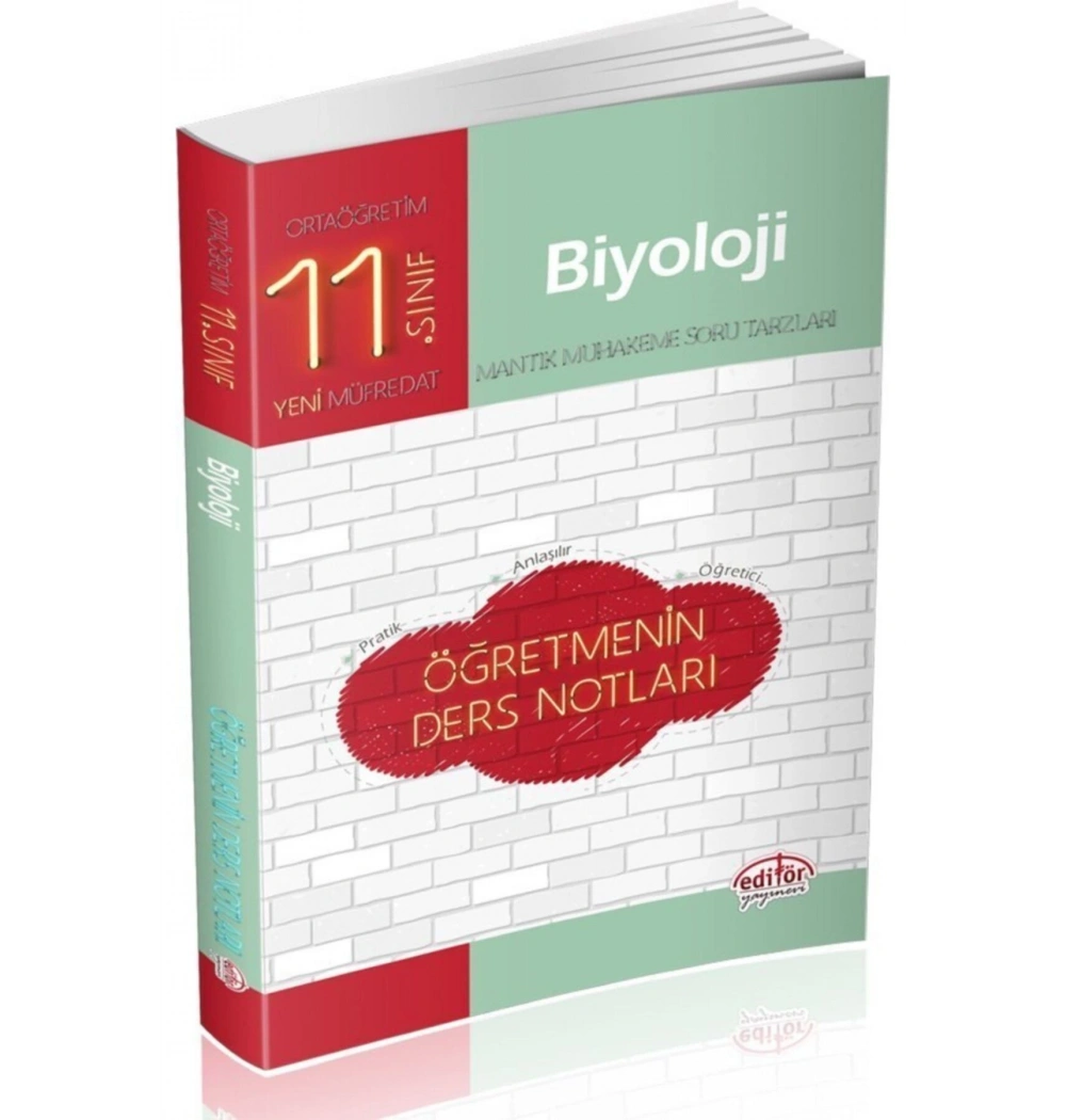 11.Sınıf Biyoloji Öğretmenin Ders Notları   Editör