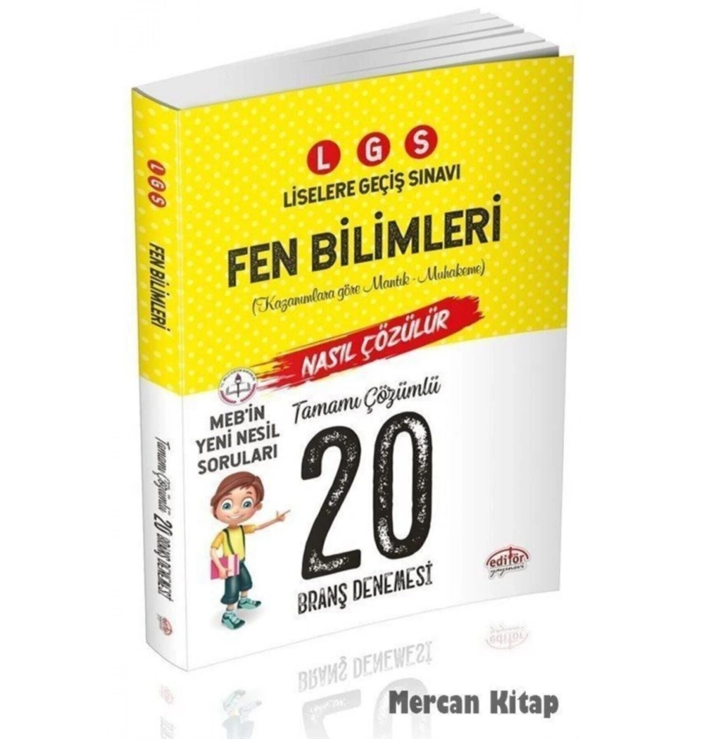 8.Sınıf Lgs Fen Bilimleri 20 Branş Denemesi   Editör