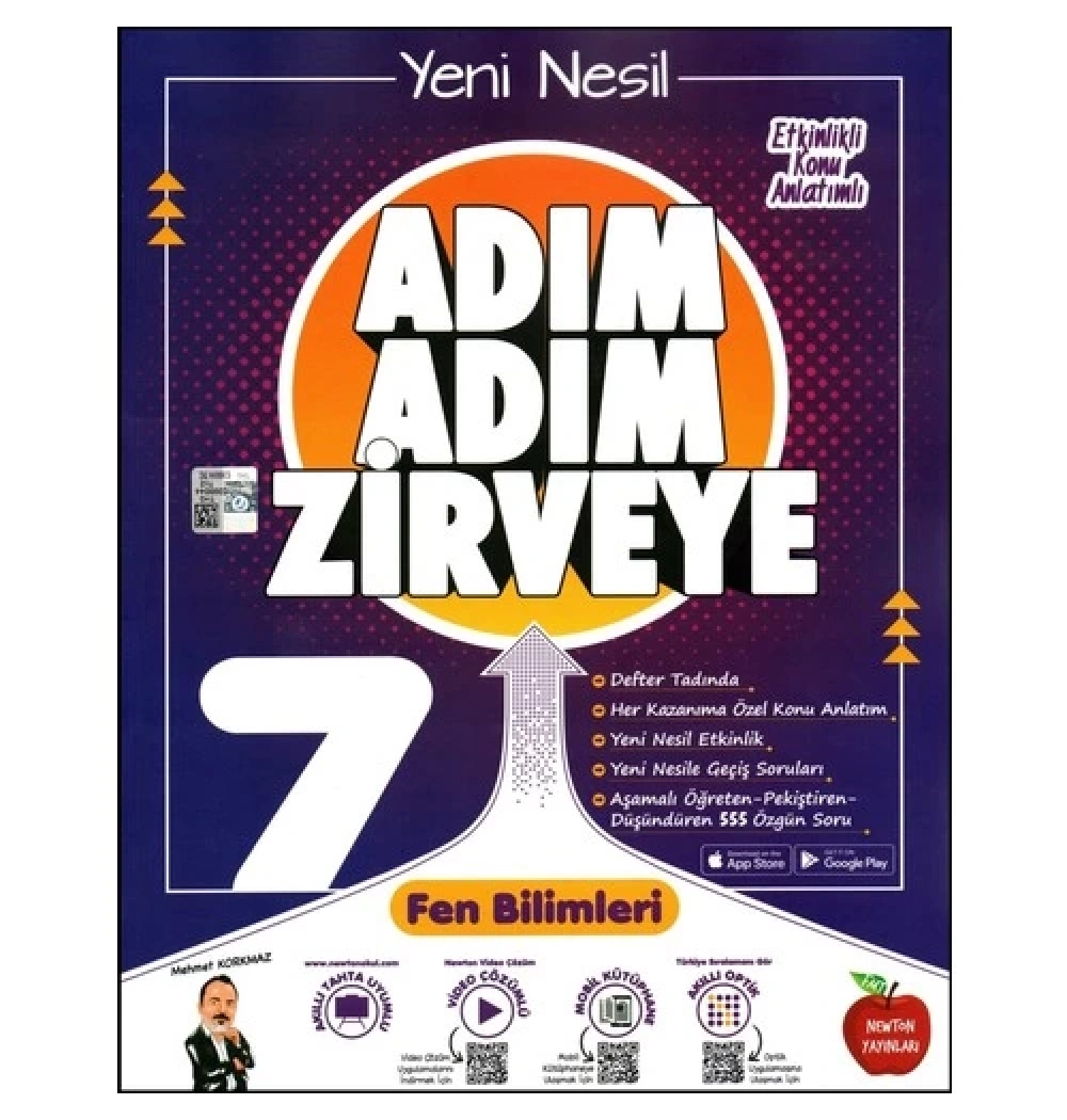 Newton 7.Sınıf Fen Bilimleri Adım Adım Zirveye Soru Bankası