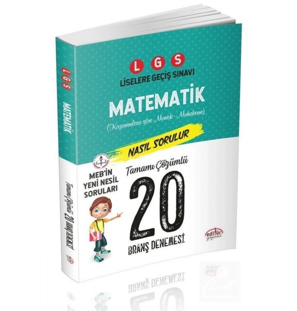 8.Sınıf Matematik 20 Branş Deneme   Editör