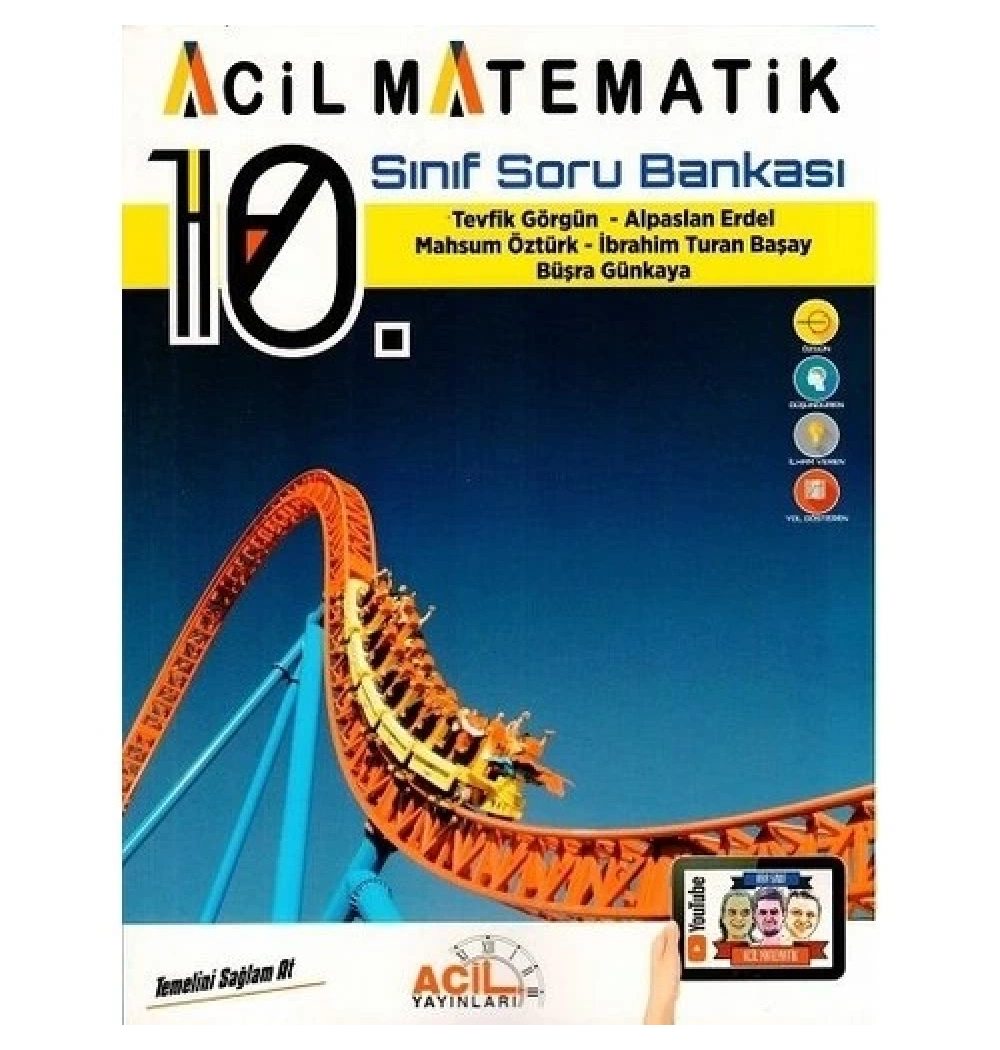 10.Sınıf Matematik Soru Bankası Acil Yayın