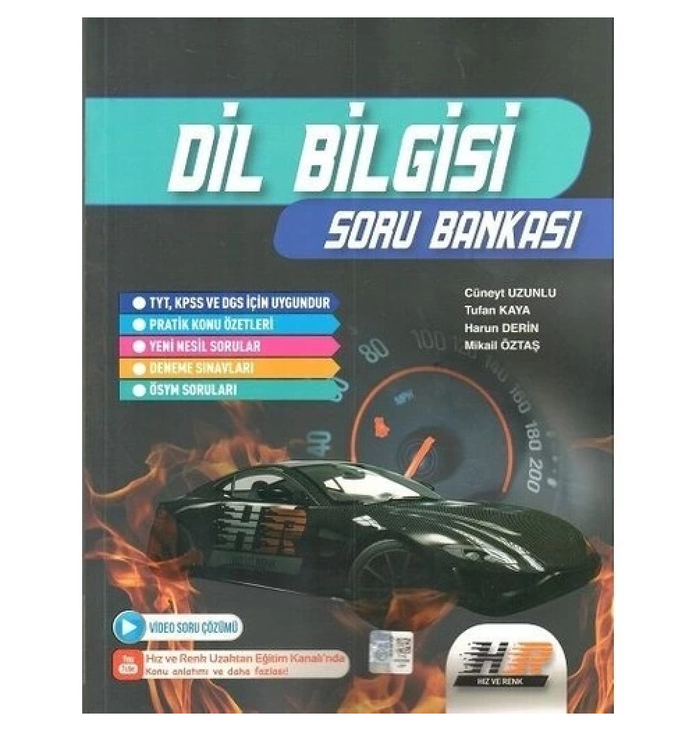 Tyt Ayt Dilbilgisi Soru Bankası  Hız Ve Renk