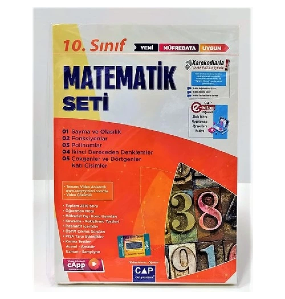 Çap 10.Sınıf Anadolu Matematik Seti