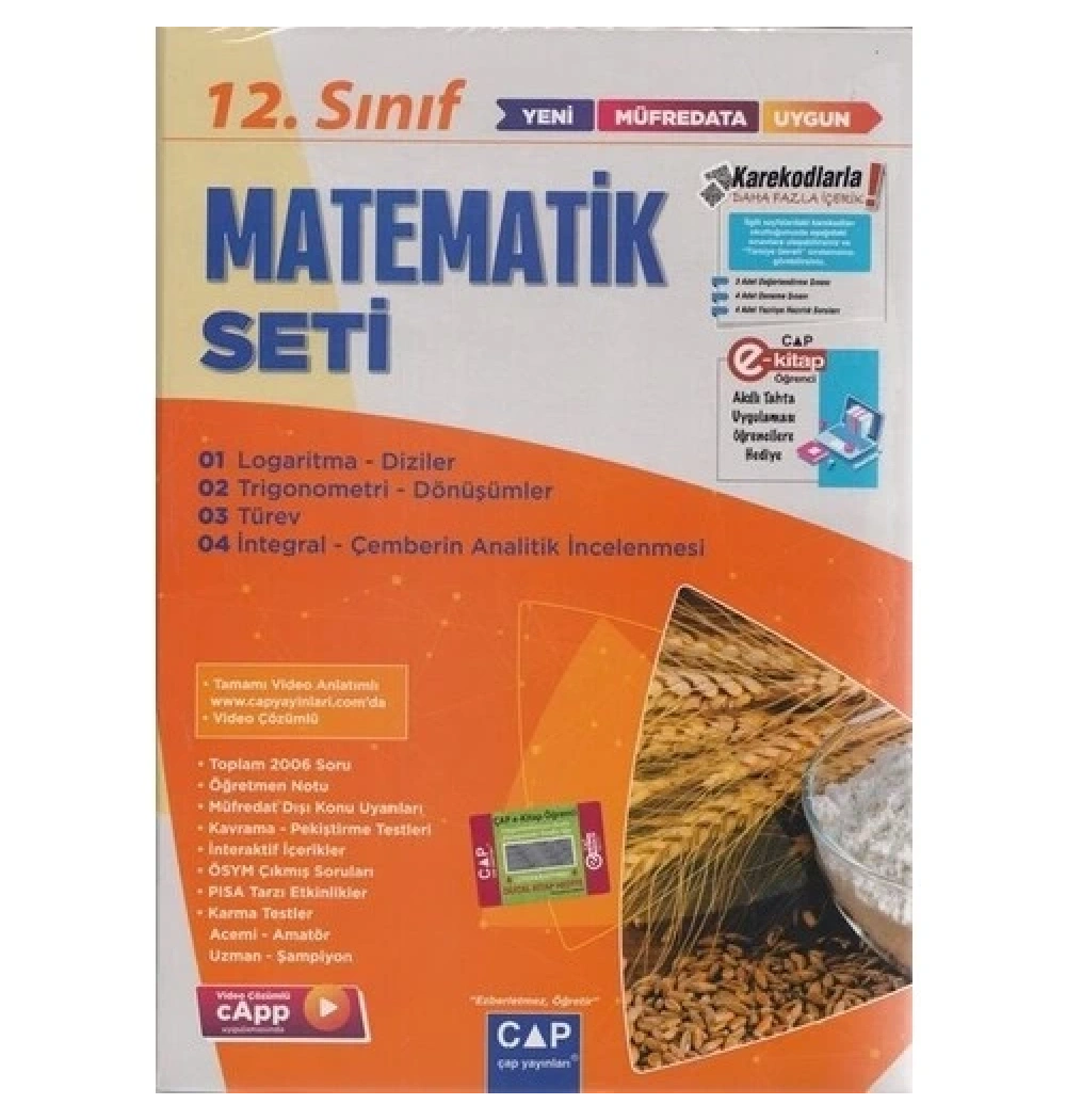 Çap 12. Sınıf Matematik  Seti