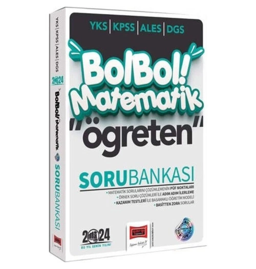 Yargı 2024 Yks Kpss Ales Dgs Bol Bol Matematik Öğreten Soru Bankası