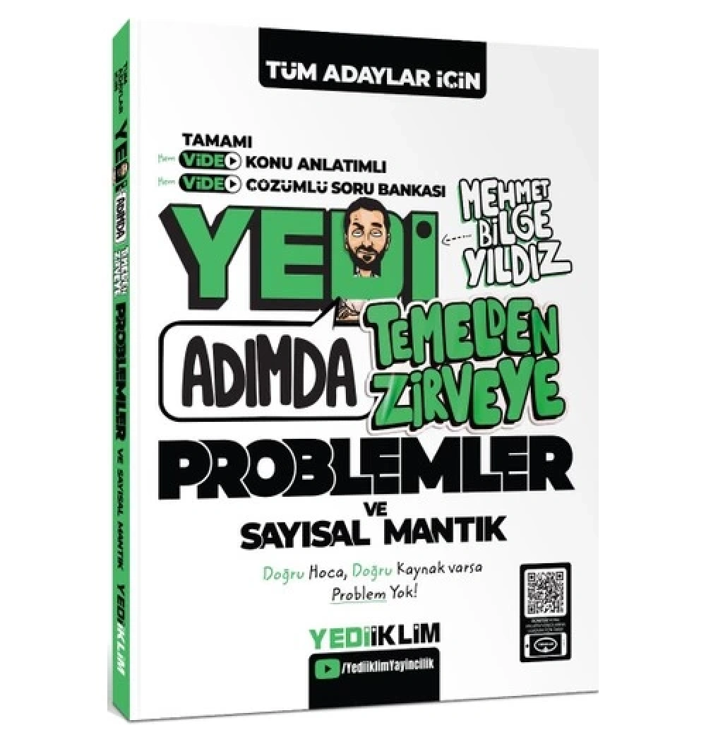 Tüm Adaylar Yedi Adımda Temeldem Zirveye Problemler Sayısal Mantık  Yediiklim