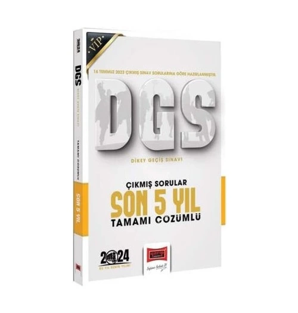 Yargı 2024 Dgs Son 5 Yıl Çıkmış Çözümlü Sorular