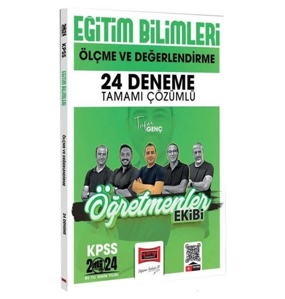 Yargı 2024 Kpss Ölçme Değerlendirme 24 Çözümlü Deneme Öğretmenler Ekibi