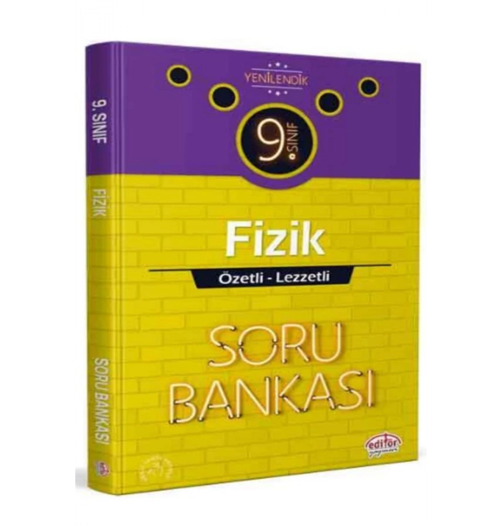 *Kampanya*  Editör 9.Sınıf Fizik Soru Bankası