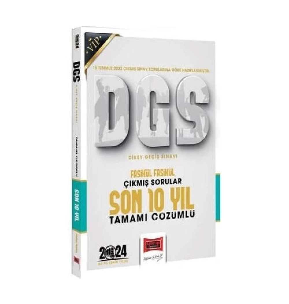 Yargı 2024 Dgs Çözümlü Son 10 Yıl Çıkmış Sorular