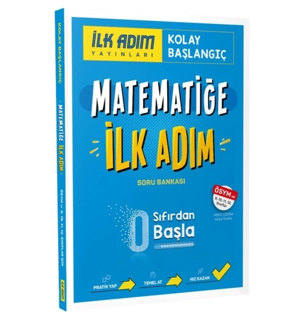 Matematiğe İlk Adım Soru Bankası  İlkadım Yayın
