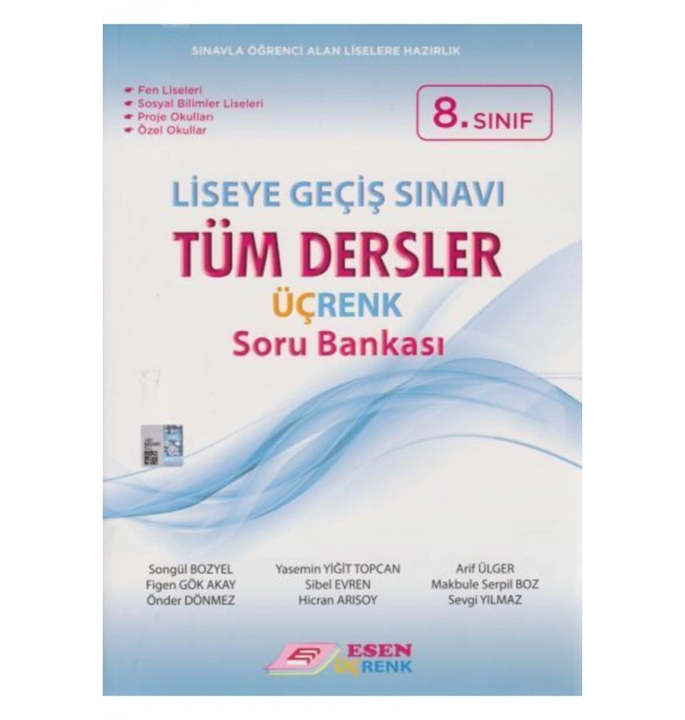 Esen 8.Sınıf Tüm Dersler Soru Bankası Üçrenk