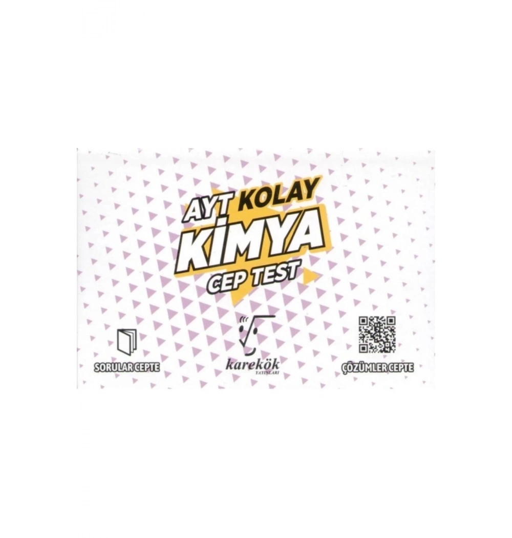 Karekök Ayt Kolay Kimya Cep Test