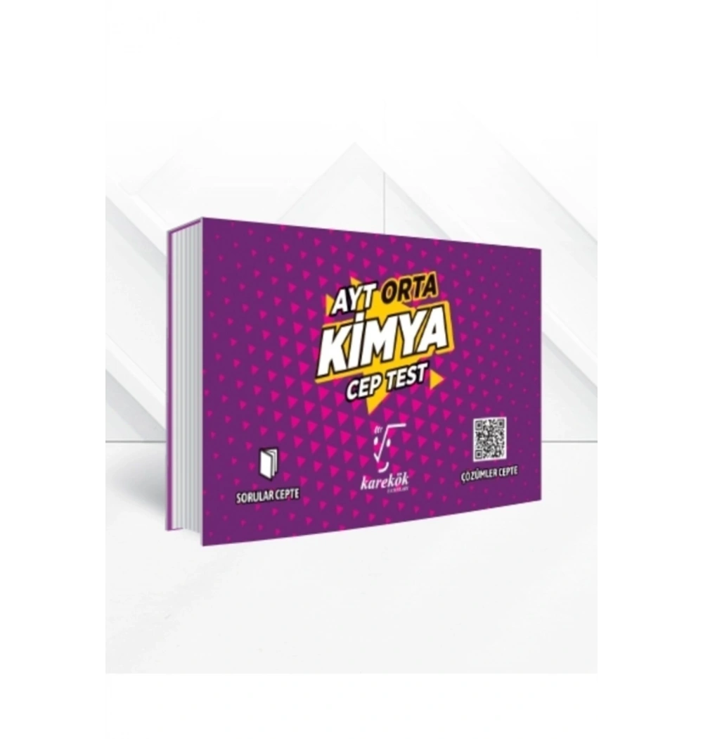 Karekök Ayt Orta Kimya Cep Test