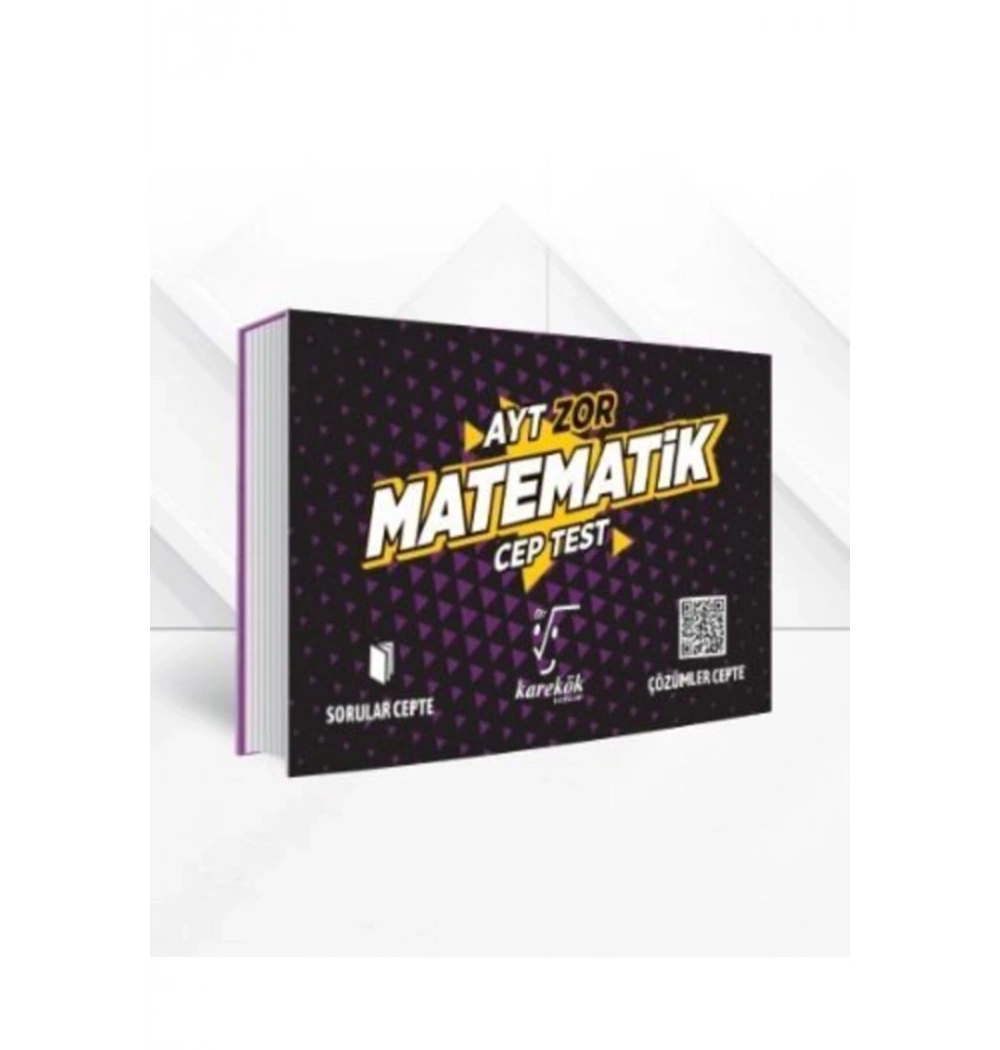 Karekök Ayt Cep Test Matematik Zor