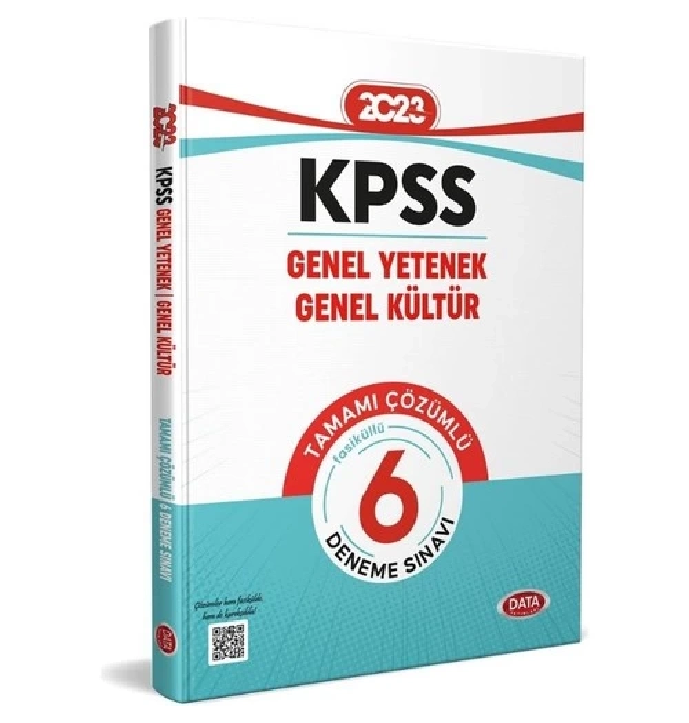 Data Kpss Gy Gk Çözümlü 6 Deneme Fasikülü