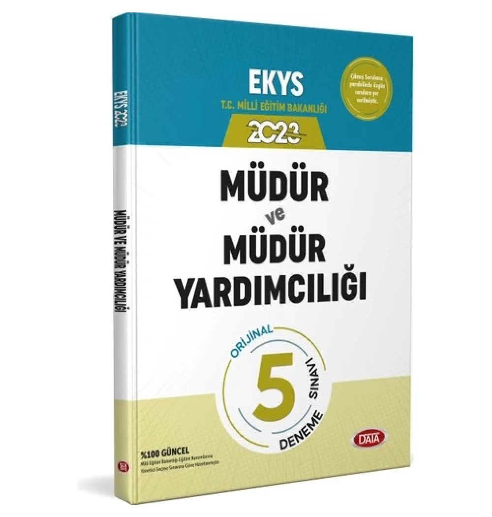 Data 2025 Ekys Müdür Ve Müdür Yardımcılığı 5 Deneme Sınavı  Datamemur