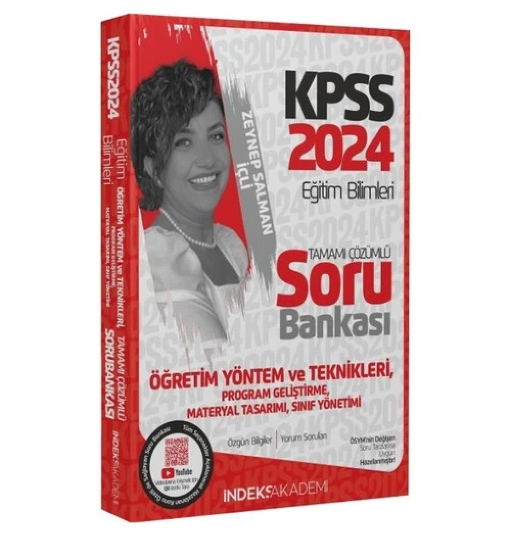 Kpss 2024 Eğitim Bilimleri Öğretim Yöntem Teknikleri Çözümlü Soru Bankası İndeks Akademi