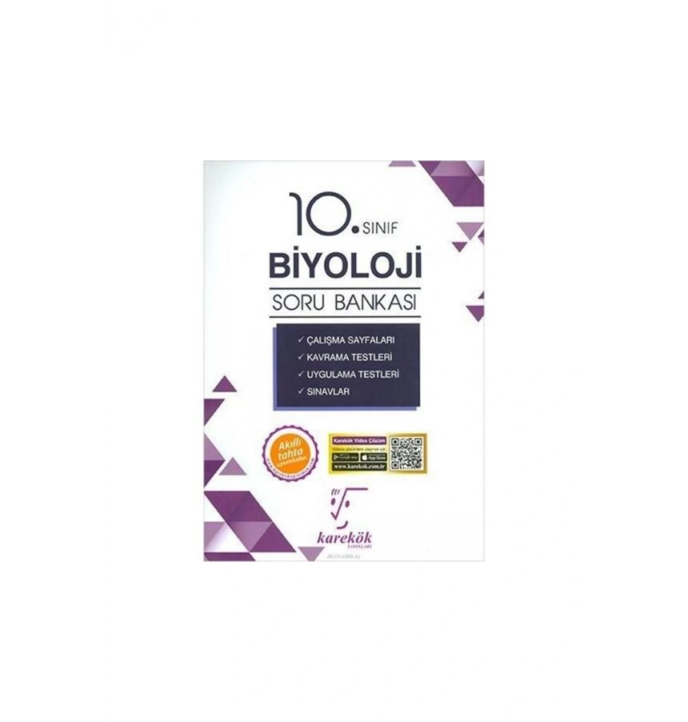 Karekök 10.Sınıf Biyoloji Soru Bankası