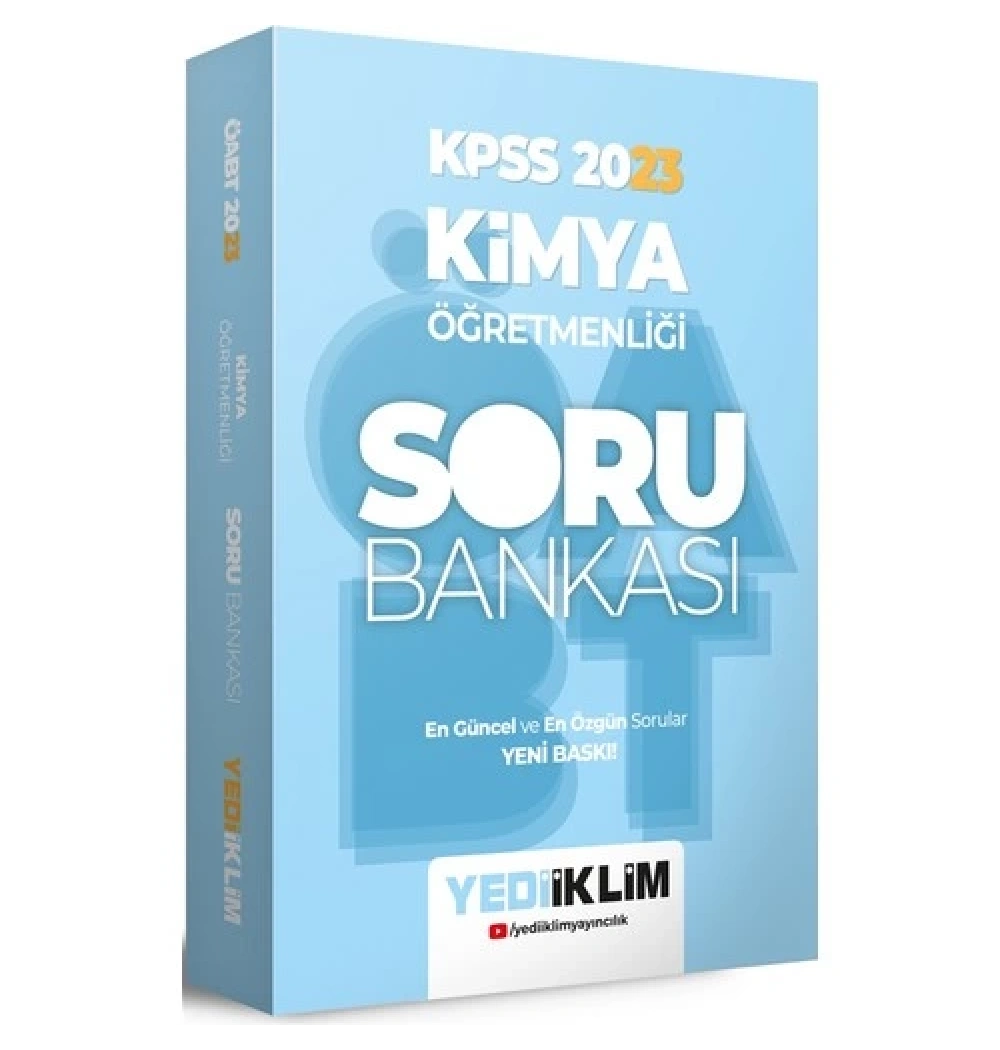 Kpss 2023 Kimya Öğretmenliği Soru Bankası  Yediiklim