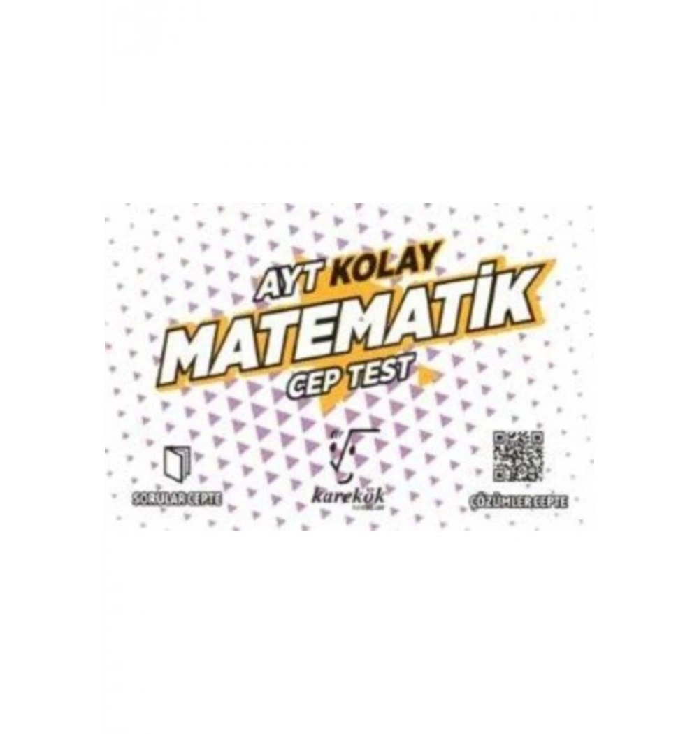Karekök Ayt Kolay Matematik Cep Test