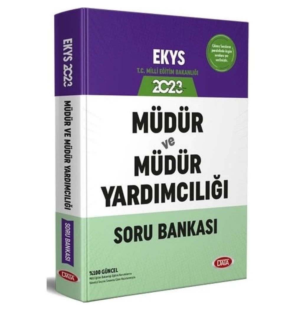 Data 2024  Ekys Müdür Ve Müdür Yardımcılığı Soru Bankası