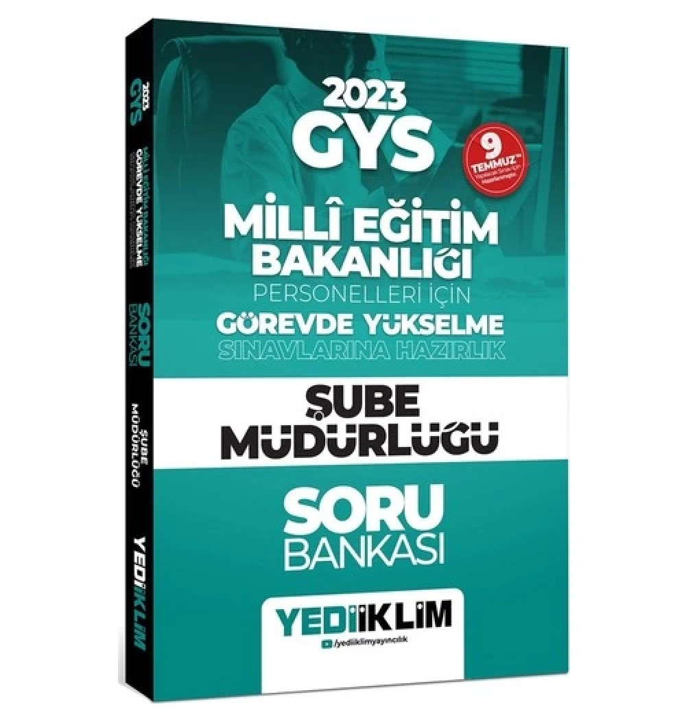 Gys 2023 Meb Şube Müdürlüğü Soru Bankası  Yediiklim