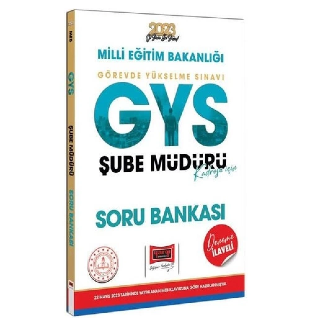 Yargı 2023 Gys Meb Şube Müdürü Soru Bankası