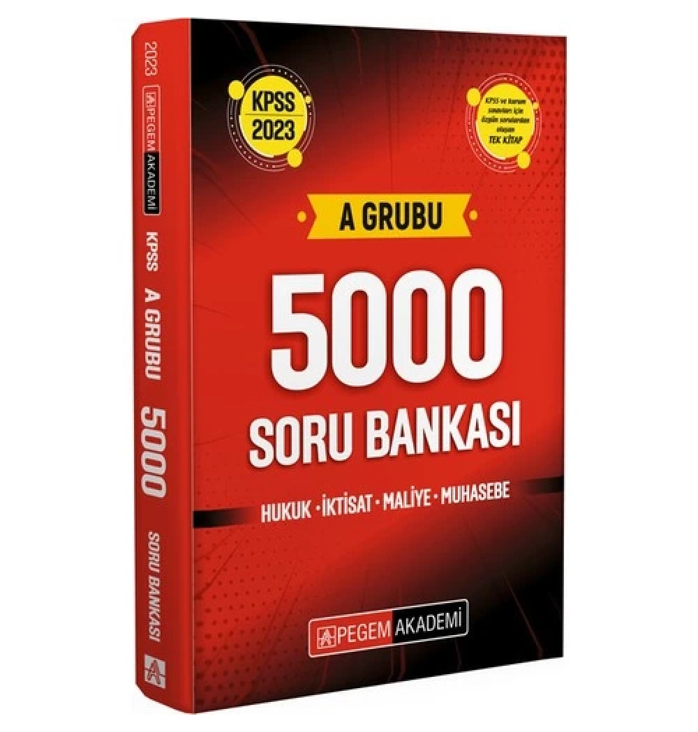 Pegem Kpss -A-Grubu 5000 Soru Bankası