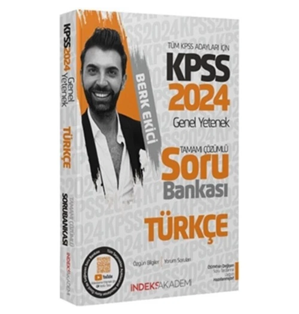 Kpss 2024 Gy Türkçe Çözümlü Soru Bankası  İndeks Akademi