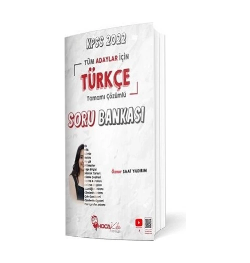 Kpss 2025  Türkçe Çözümlü Soru Bankası Hoca Kafası Yayın