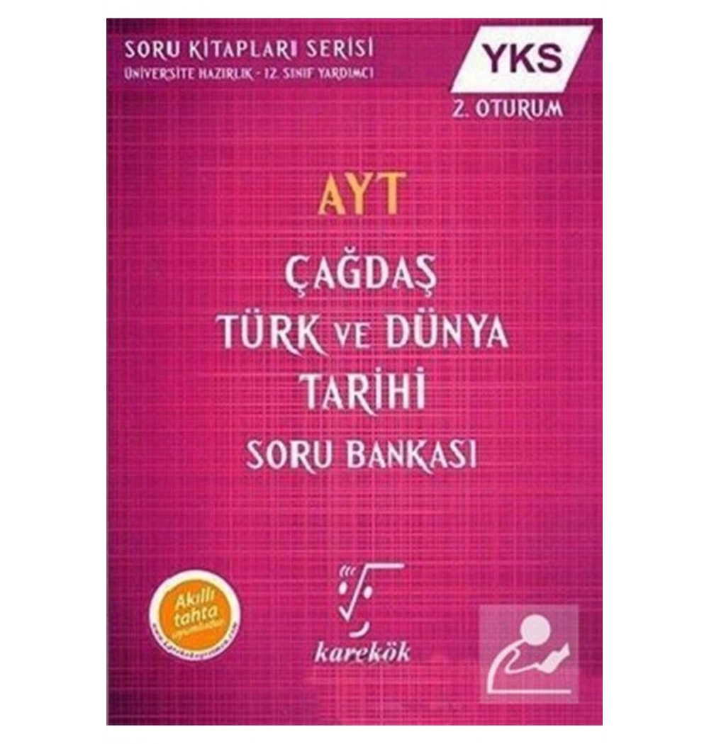 Ayt Çağdaş Türk Dünya Tarihi Soru Bankası   Karekök