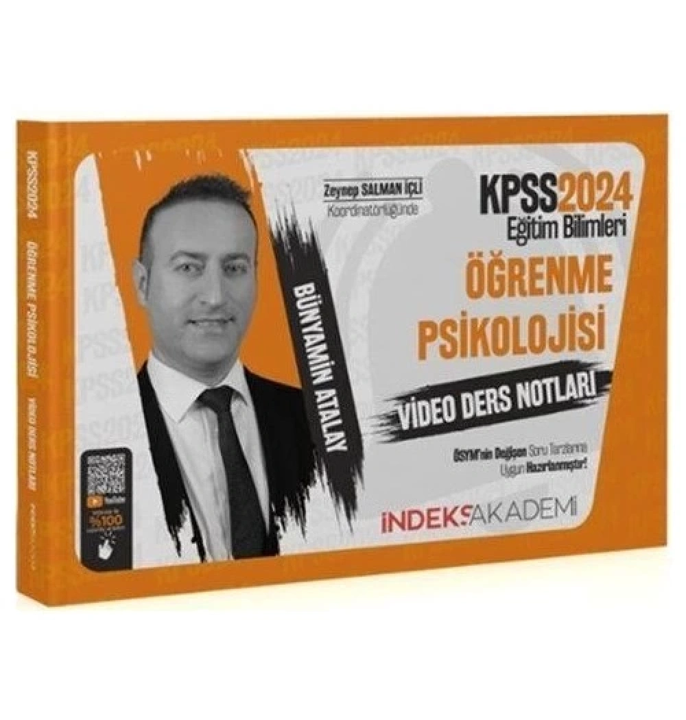 Kpss 2024 Eğitim Bilimleri Öğrenme Psikolojisi Video Ders Notları  İndeks Akademi