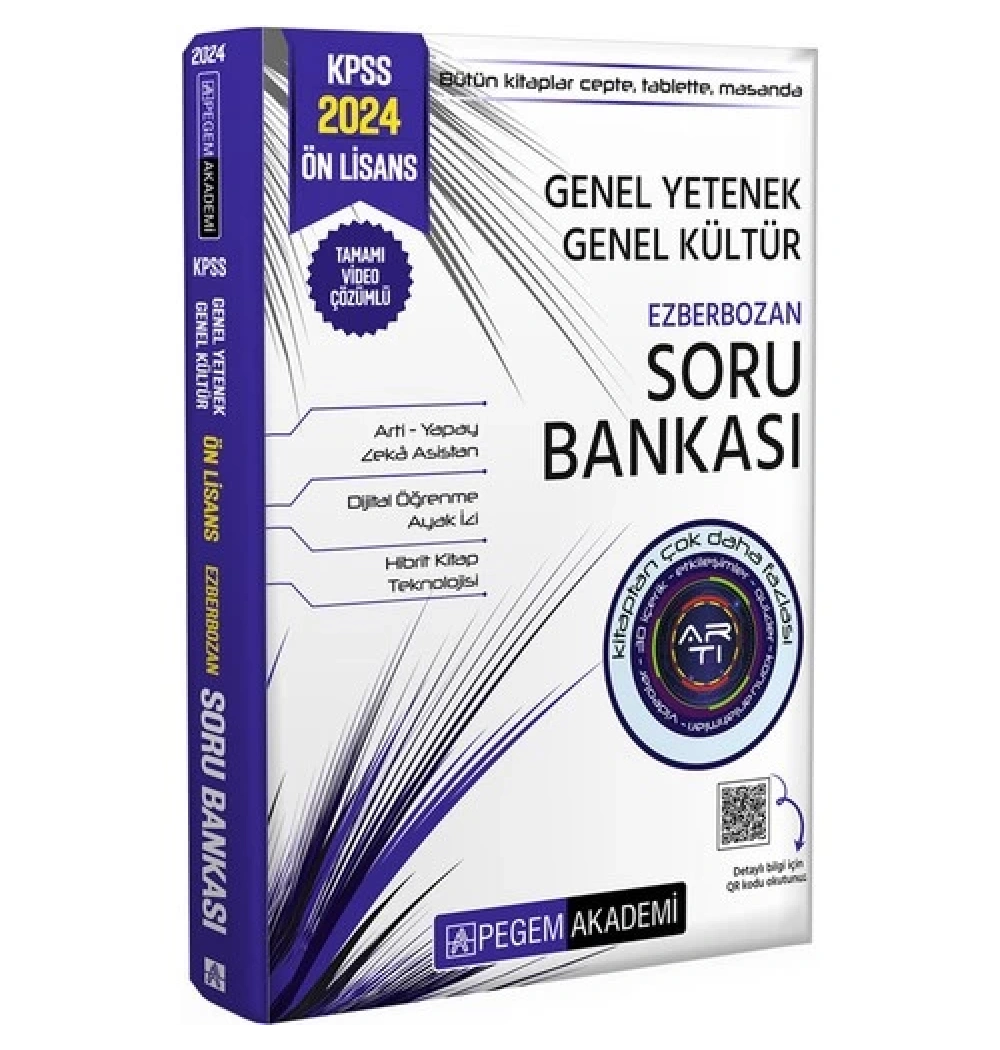 Pegem 2024 Kpss Gy Gk Önlisans  Ezberbozan Soru Bankası