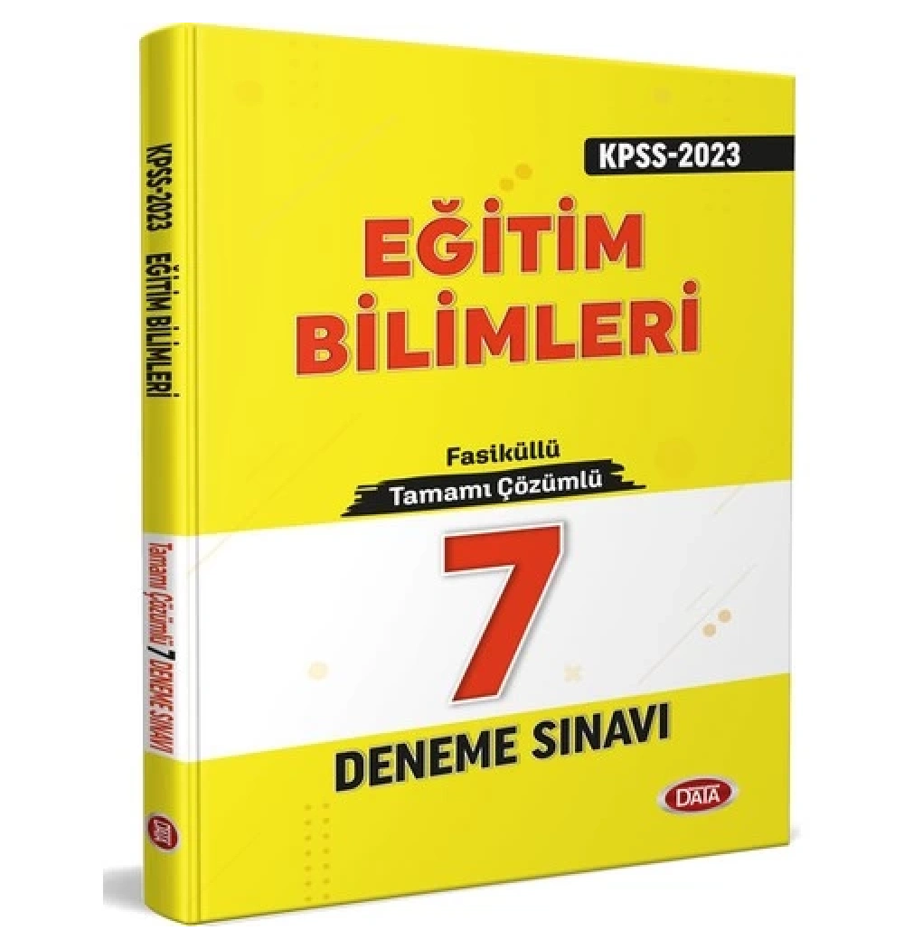 Data Kpss Eğitim Bilimleri 7 Çözümlü Deneme