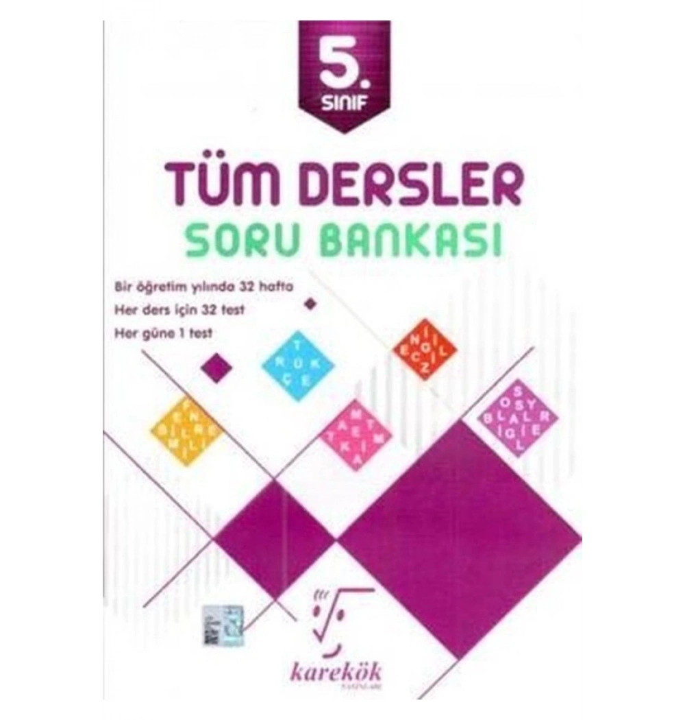 Karekök 5.Sınıf Tüm Dersler Soru Bankası
