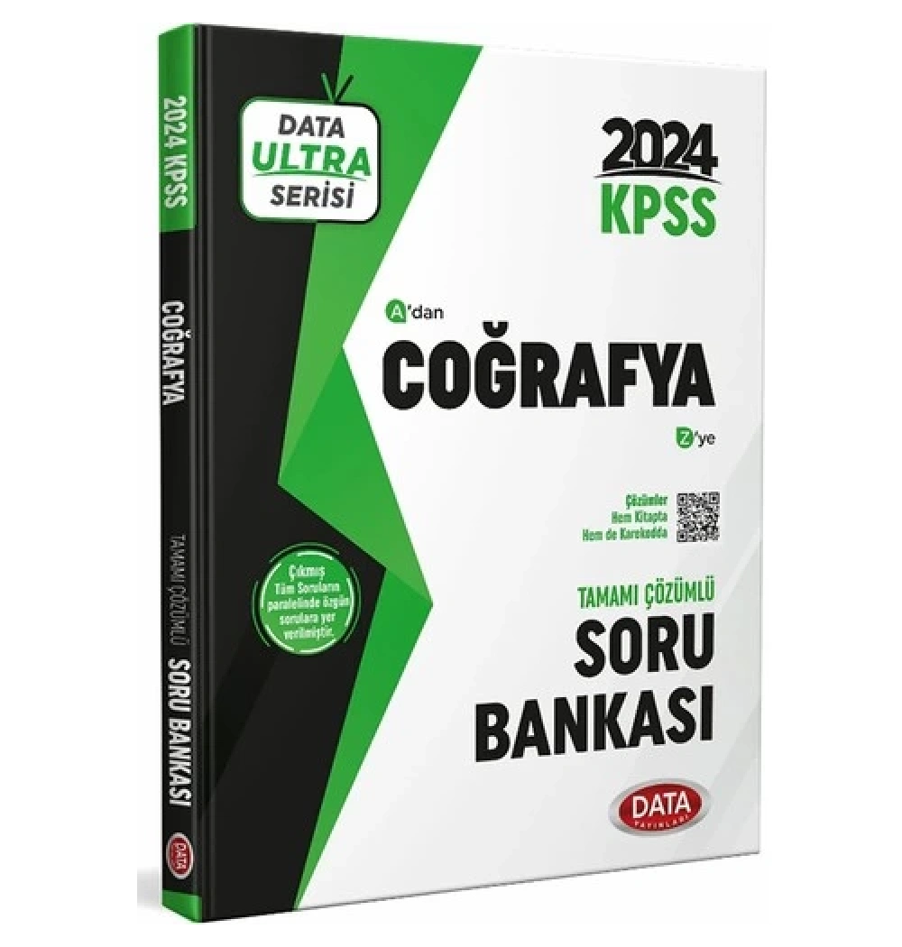 Data 2024 Kpss Coğrafya Çözümlü Soru Bankası