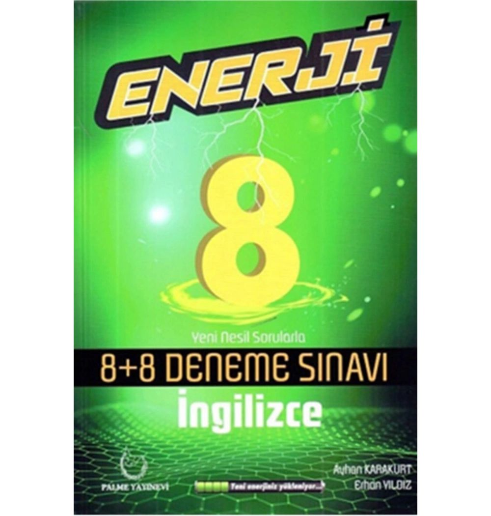 Palme 8.Sınıf İngilizce Enerji 8+8 Deneme Sinavi